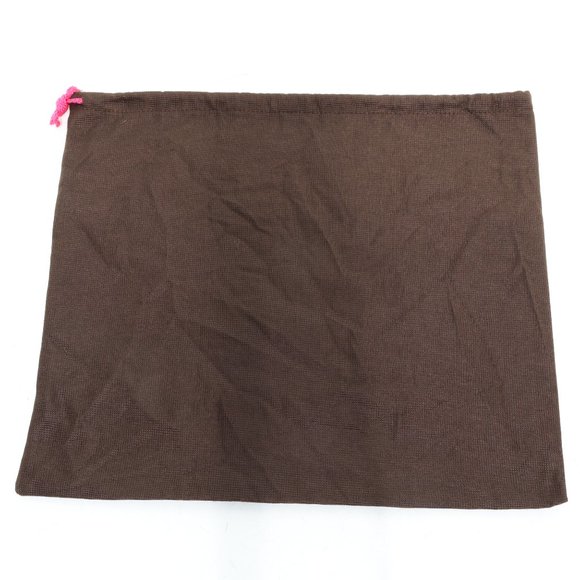 Kate Spade New York • Dust Bag • 14 X 11.5 • Brown/Gold W/Pink Draw String - Picture 2 of 9